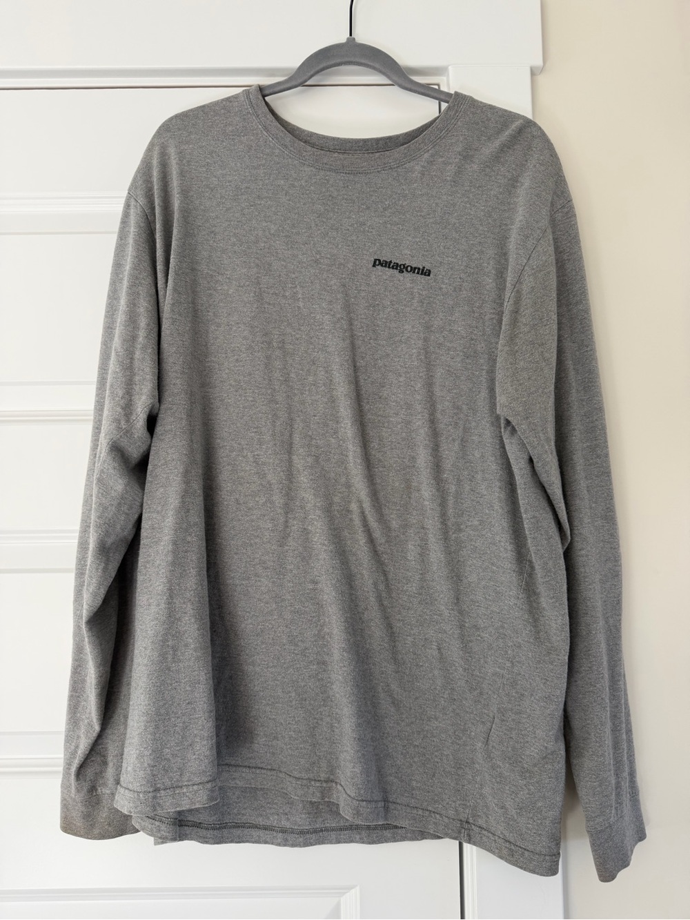 Patagonia Long-Sleeve Crew Tee - Gray - Picture 1 of 5